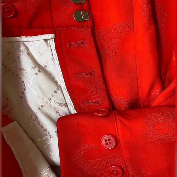 Zadig & Voltaire Prune Jac Paisley Trousers - Picture 7 of 9